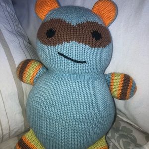 Fair Indigo Racky the Racoon organic plush